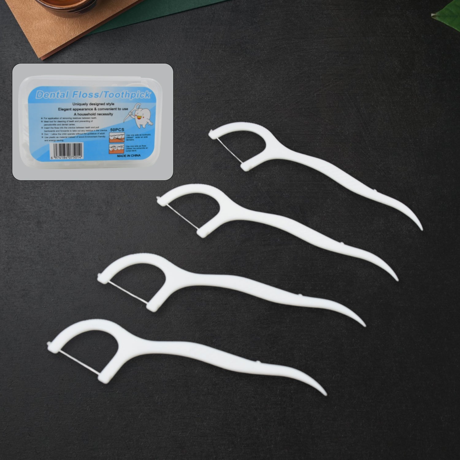 2 In 1 Tooth Picks Flosses 2 In 1 Tooth Picks Flosses